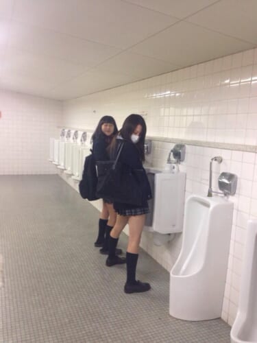 中3の夏に女子トイレで射精した話